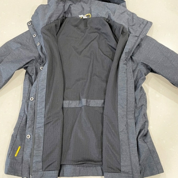 Lole Isolde Jacket Waterproof Gray Large - Picture 3 of 4